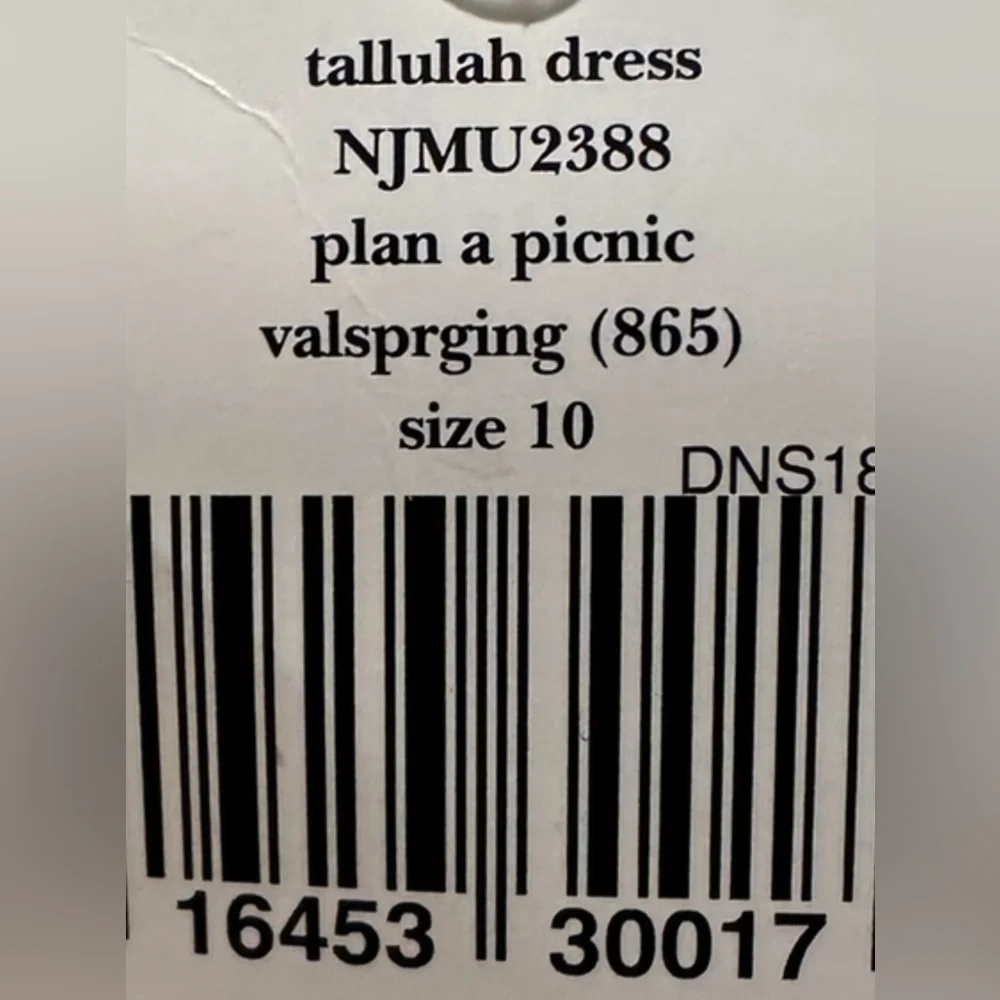 NWT Kate Spade Sleeveless Talulah Orange Gingham A-line Dress
